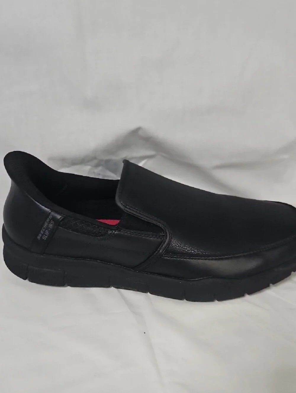 Skechers Men's Black Slip-Ins Casual Work Loafers